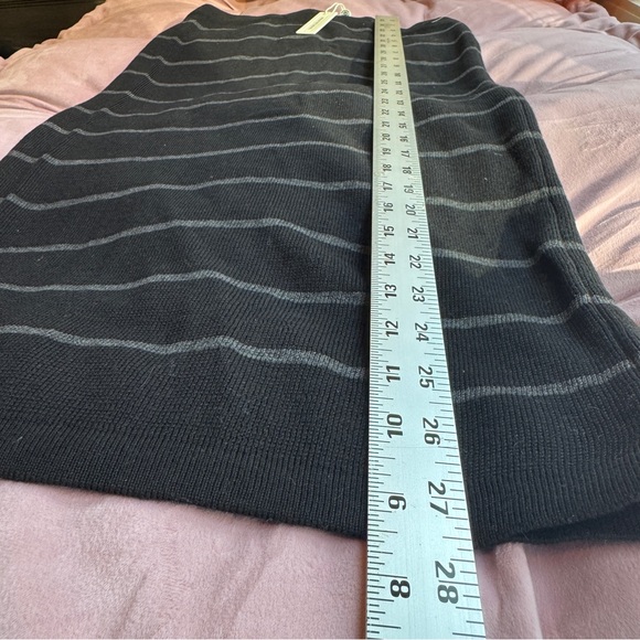 MAX SUDIO Knit Striped Midi Skirt - Picture 5 of 6